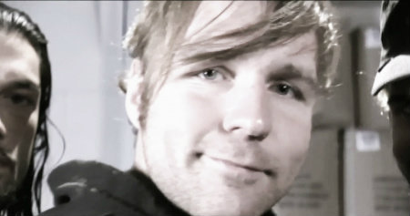 tablesladderschairs:  Dean Ambrose + smiling.  