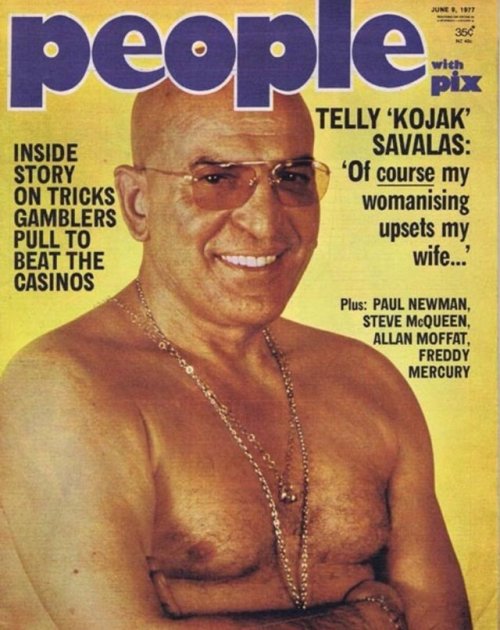 Telly Savalas - ‘Of course my womanising upsets my wife…’