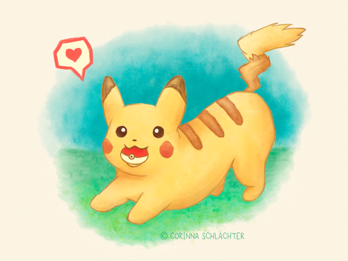 I choose you, Corgichu! - Your new favourite ‪#‎Pokemon‬? :)________________________Made this on