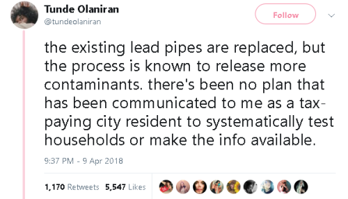 gahdamnpunk: Flint. Still. Has. No. Clean. Water.