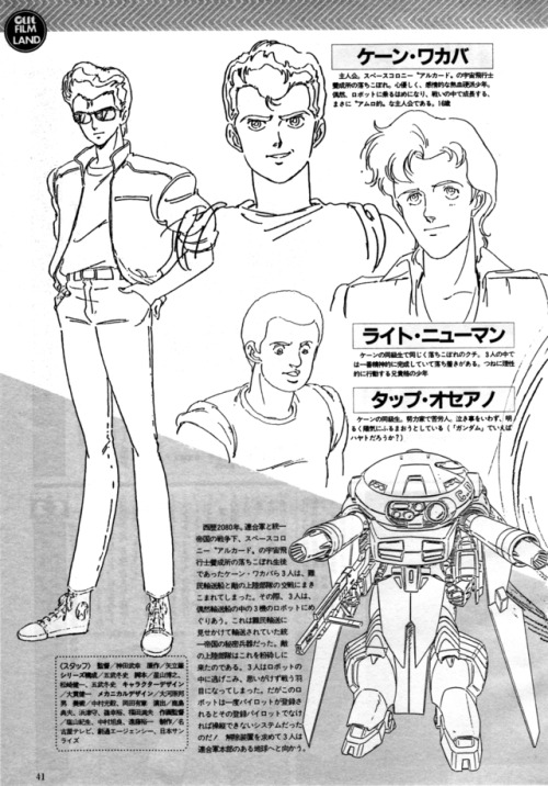 animarchive:  OUT (01/1987) - ‘Akuusenki Grandars’ anime project, aka ‘Metal Armor Dragonar’.