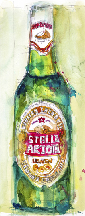 bestof-society6:    ART PRINTS BY DORRIE RIFKIN WATERCOLORS  Carlsberg Beer Bud Light Foster’s Beer - Australian Stella Artois Beer Corona Beer Heineken Beer, Happy Friday Red Stripe Jamaican Style Lager Beer Miller Lite Beck’s Beer Lone