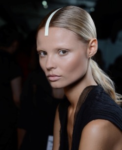 californiapeople:  Magdalena Fracowiack at Alexander Wang SS13
