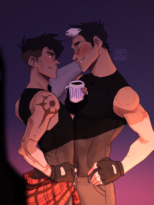 theprojectava:The Daddy-mug thing.Or: have some self-indulgent post Voltron sheith featuring my belo