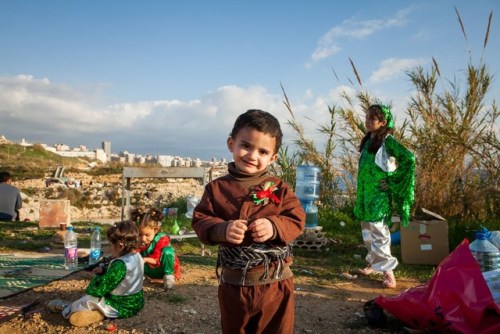 m4zlum:Kurds in Lebanon celebrating Newroz