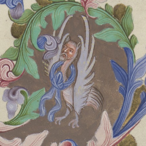 Ribboned Creatures And An Emerald Wild Man
