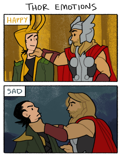 lousysharkbutt:thor why do u like grabbin necks so much