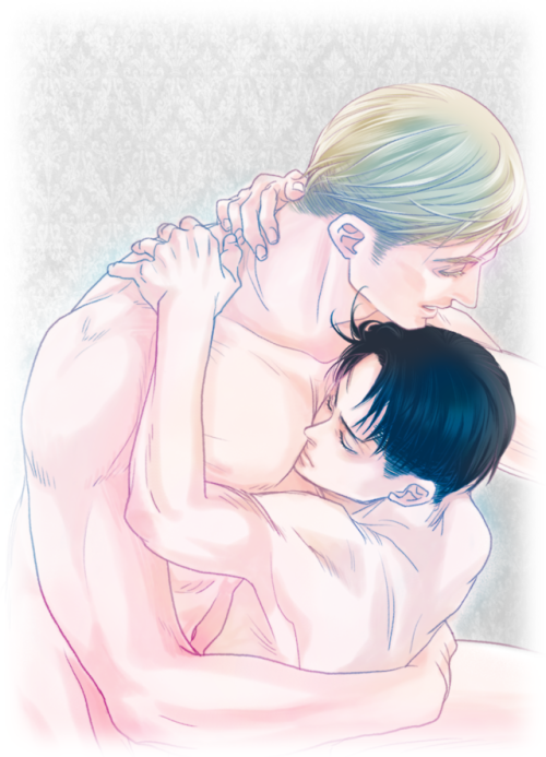 tsukareta-levi: Art by 苺野めりー★ ※ Posted with written permission※ Do not repost or remove the source