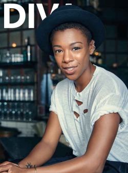 missdontcare-x:  Samira Wiley for Diva magazine