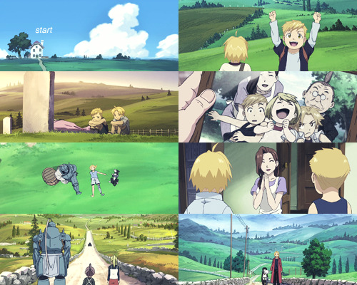 elricity:  → fma week { seasons v smut }"rejoice as summer should; chase away sorrows by l