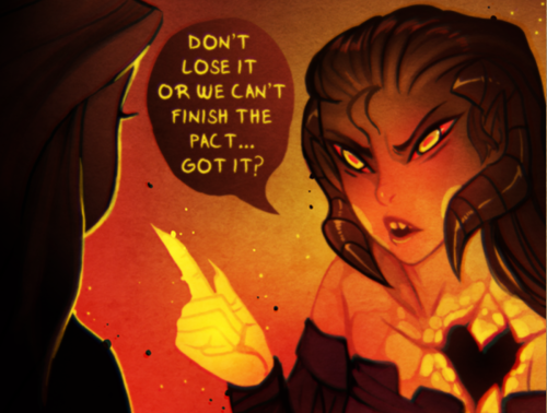 gaybeans: ava’s demon- panels that are just a little too sinister