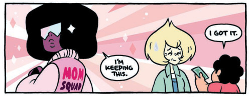 kaboomcomics:  Steven Universe: Too Cool for School OGN Garnet is the captain of Mom Squad. 