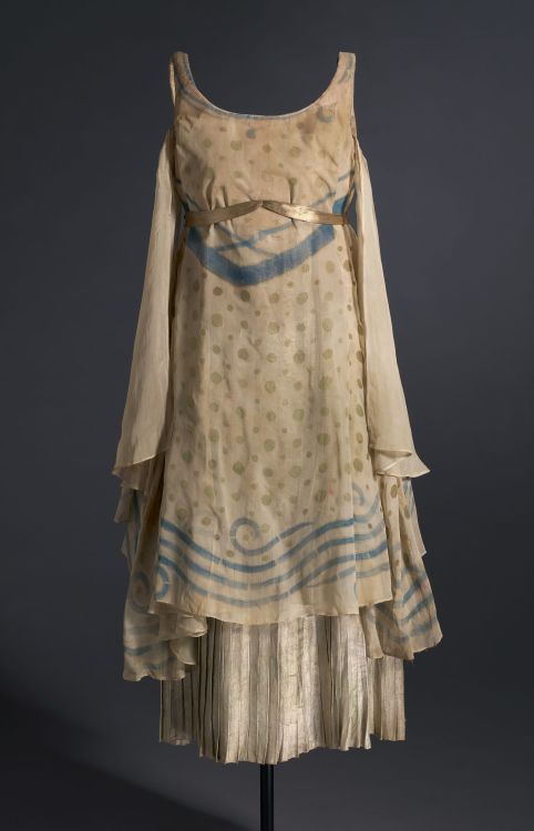 Costumes for the nymphs in L'Après-midi d'un Faune, designed by Léon BakstRussian, c. 1912silk chiff