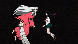 sasukekun:   Gif Request Meme: Inuyasha + Favorite Inukag Scene. Requested by: @uchisuke​ ↳ “I wanted to see you”.  