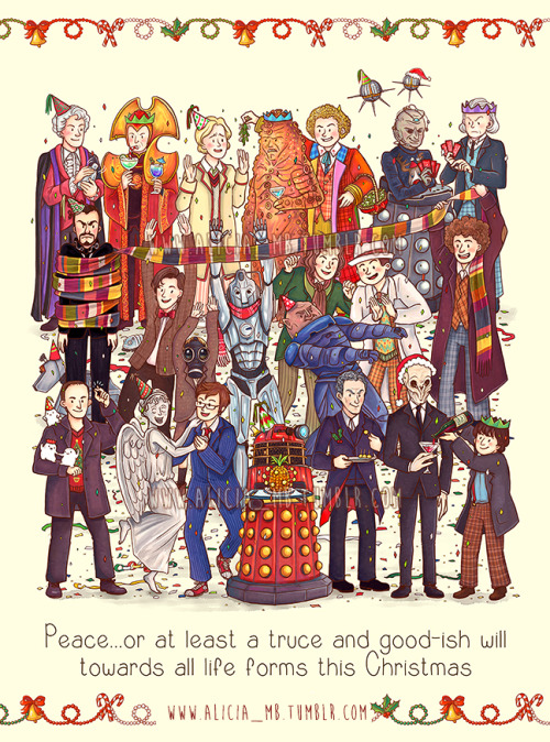 alicia-mb: I am so pleased to be able to share my geeky christmas cards with you for the third yea