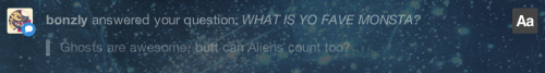Hell yea we can count aliens whats stopping us!