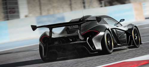 Mclaren p1 black