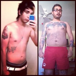 ricckmartinez:  40lbs later… I mean 3 years