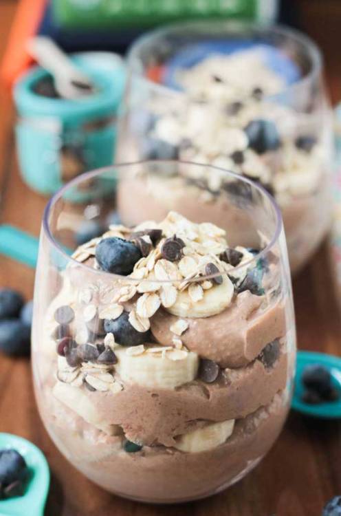 Chocolate Nice Cream Breakfast Parfait recipe at Veggie Inspired