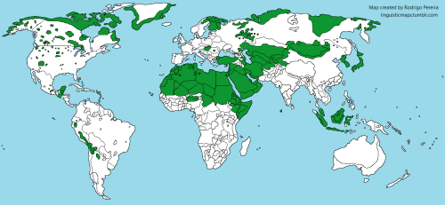 linguisticmaps:Possessive afixes - present in hebrew, arabic, berber languages, somali, hausa, turki