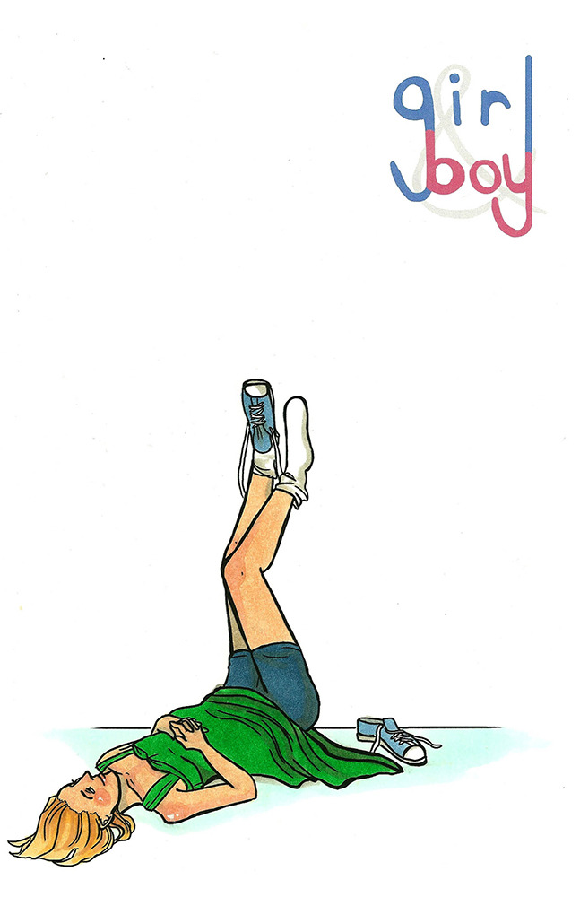 misterloki:  misterloki:  girl&amp;boy is one of three short comics that will