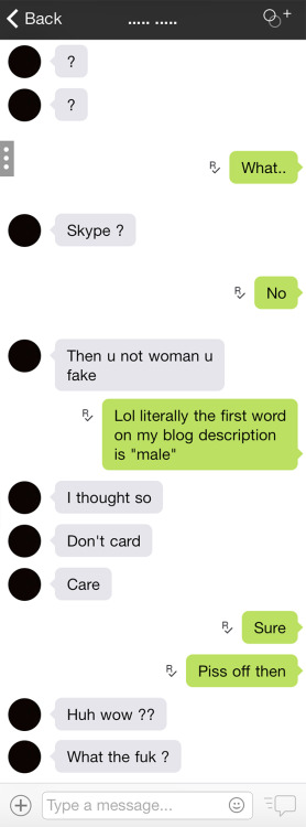 If you&rsquo;re disrespectful to me, don&rsquo;t expect anything else in return. Also, proba