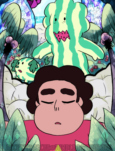 accursedasche:  Super Watermelon Island! I couldn’t help but draw something for