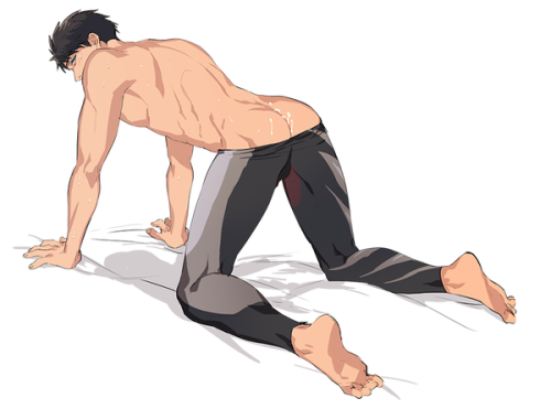 yummy-yaoi:  sekaiichiyaoi:  おおき　ツイ禁(弱)  Sosuke Yamazaki from Free! 