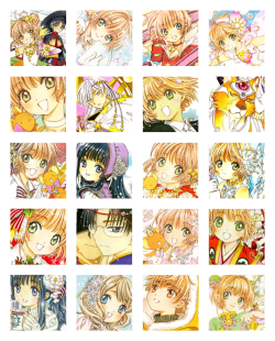 Rispen-Hortensie: All Sixty Cardcaptor Sakura Illustrations Released From May 2007