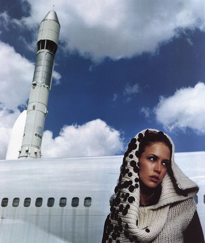bleachyourself:  Raquel Zimmermann by Enrique Badulescu for Vogue Paris October 2000