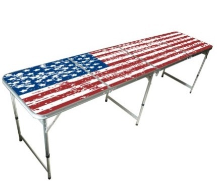 countrywords:  Y’all check out this American Flag beer pong table on Amazon:  http://amzn.to/1t88GSW