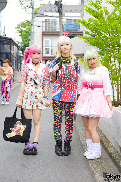 Porn tokyo-fashion:Colomo, Kanae & Maro (left photos