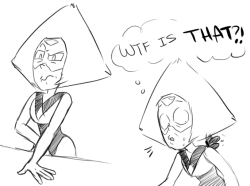 accursedasche:  Well, I did do 2 Peridot doodles tonight. LOL