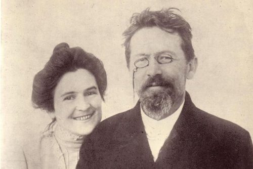 fjolsvior:[Anton Chekhov and his wife Olga Knipper, 1901]