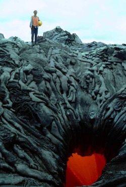 an-gremlin: noxogoth:  viralthings: This lava looks like a pile of body limbs.   #what kind of junji ito shit is this  - @confusedlucifer Dying  I THOUGHT IT WAS A SCULPTURE GET OUT 