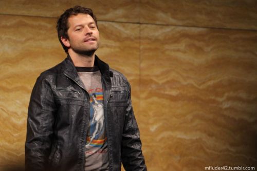 mfluder42: Misha Collins during the opening ceremony of the All Hell Breaks Loose (AHBL) V conventio