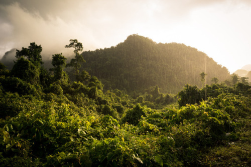 contentsmaydiffer:Rainy Sunset in Phong Nha National Park