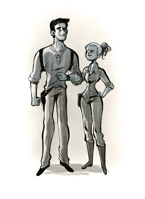 Uncharted is one of my favorite video games. The relationship between Elena Fisher and Nathan D