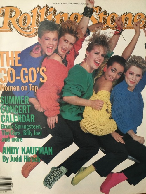 The Go-Go’s Women on Top. Rolling Stone. July 5, 1984. 