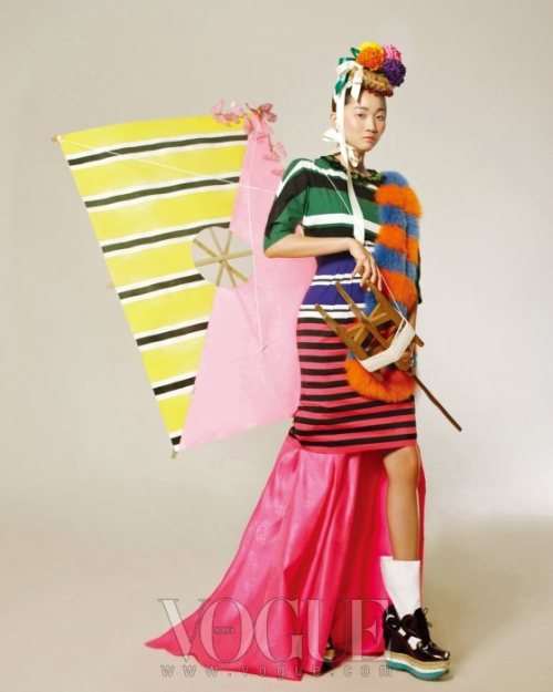 Jang Yoon Ju for Vogue Korea, February 2011