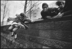 XXX federer7:Girl jumping over a wall, Central photo