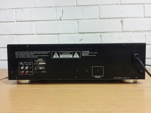 Jvc TD-W718 Stereo Double Cassette Deck, 1995