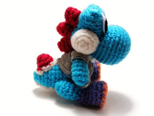 Another Yoshi. In this case, this little guy is a gift for one of my favorite streamers, raysfire. H