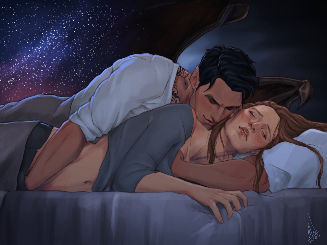 Featured image of post Feyre And Rhysand Inn Scene Check out our feyre and rhysand selection for the very best in unique or custom handmade pieces from our bookmarks shops