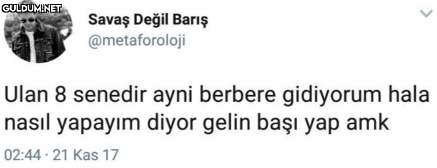 Savaş Değil Barış...