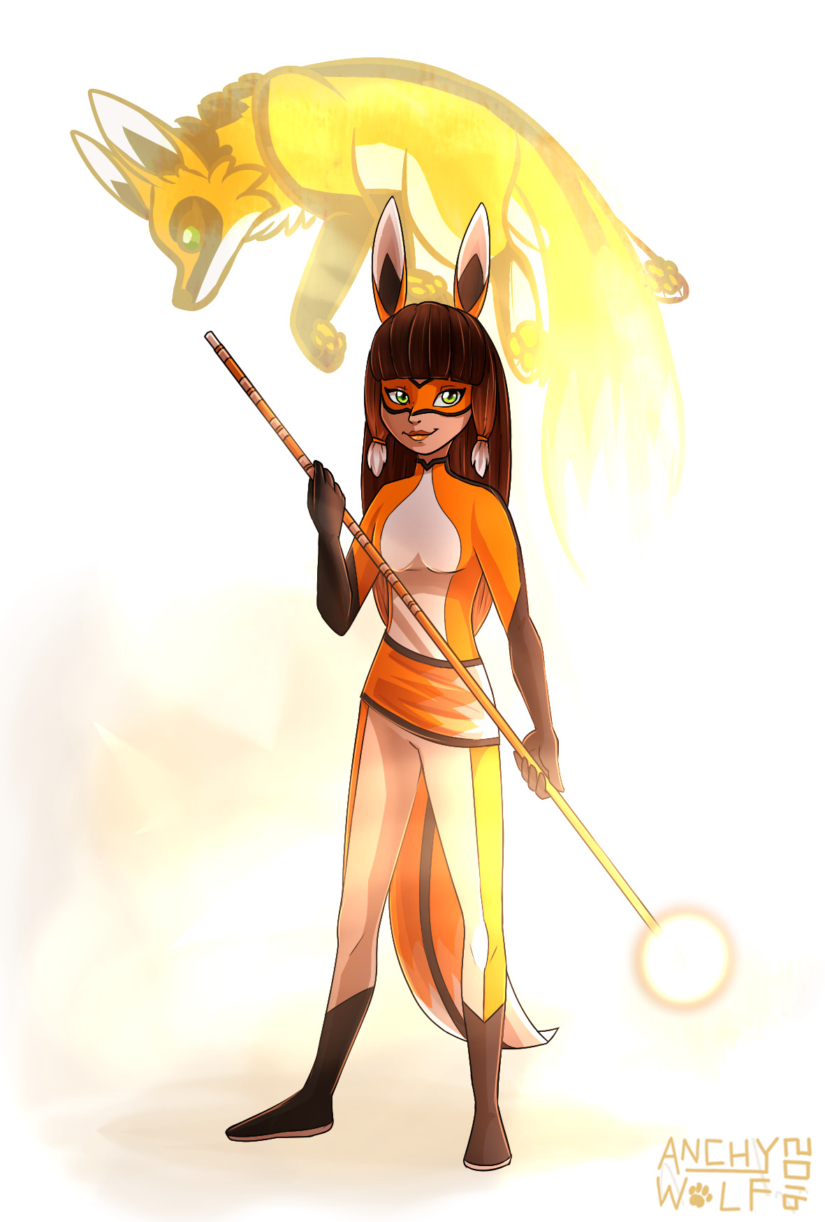 anchy-wolf:  Volpina - Master of Illusions finally done  who should I do next?  it’s