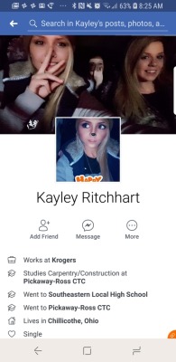 sheleaked2:  https://www.facebook.com/kayley.ritchhart.3  https://www.instagram.com/kayley_ritchhart/ 