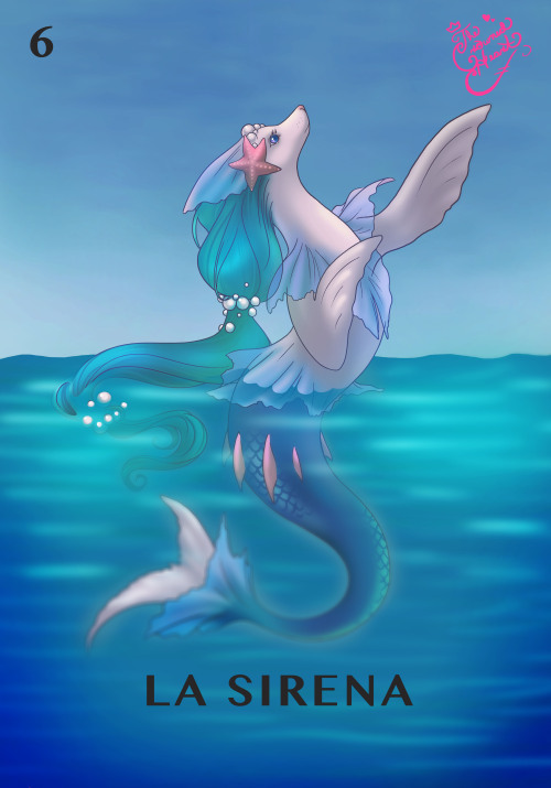 thecrownedheart: La Sirena ( the mermaid )