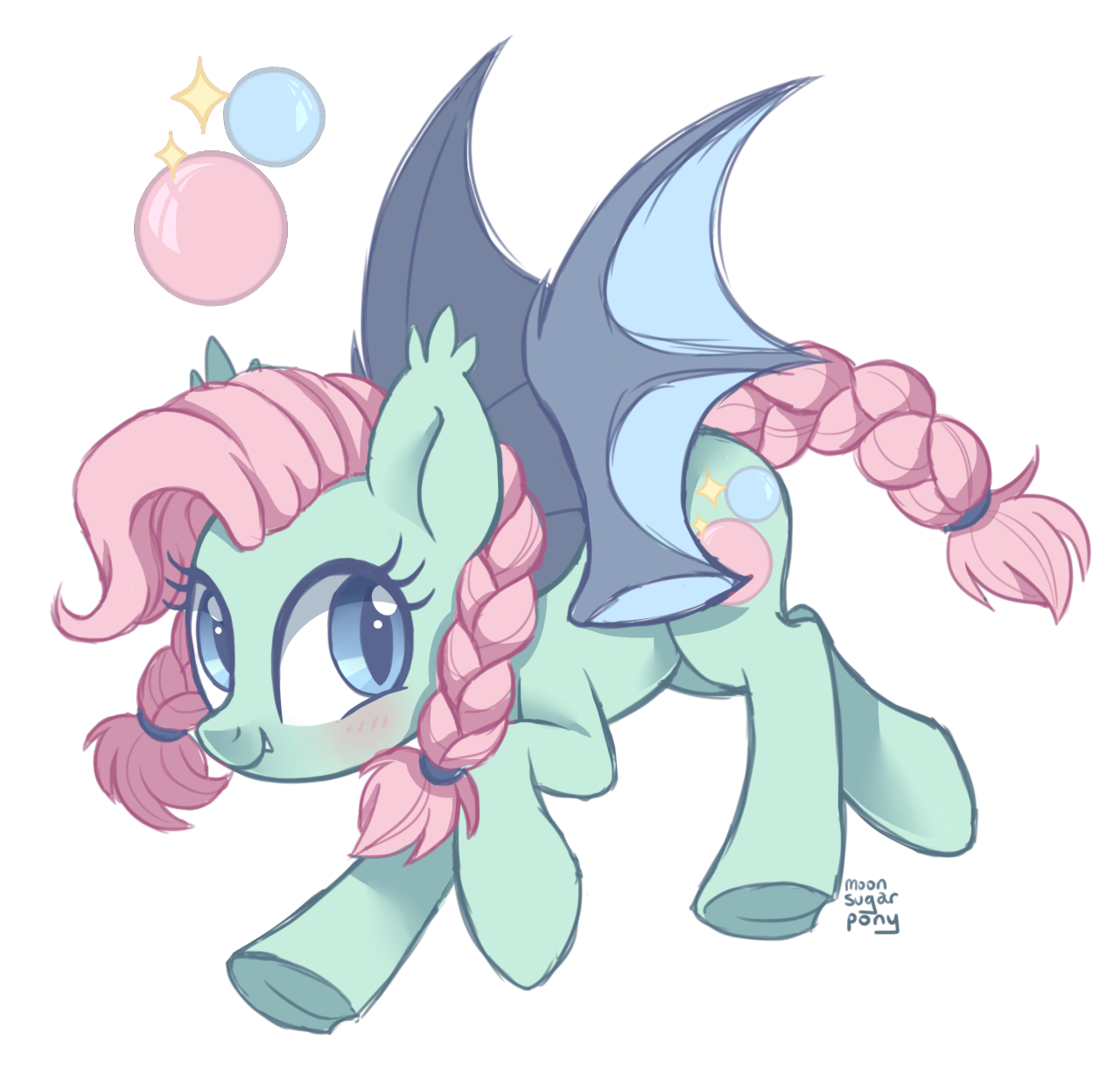 moonsugarpony: OC design commission for kawaiipony2! They wanted a cute but simple