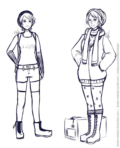 lorelei-melodei: some sketches i did over the last few days  scenes from this modern au 